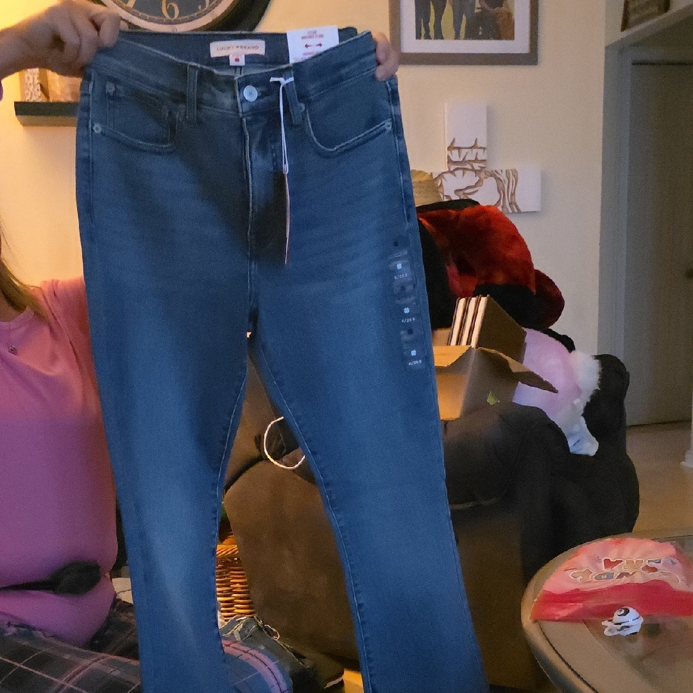Lucky Brand Blue Skinny Jeans Classic Style